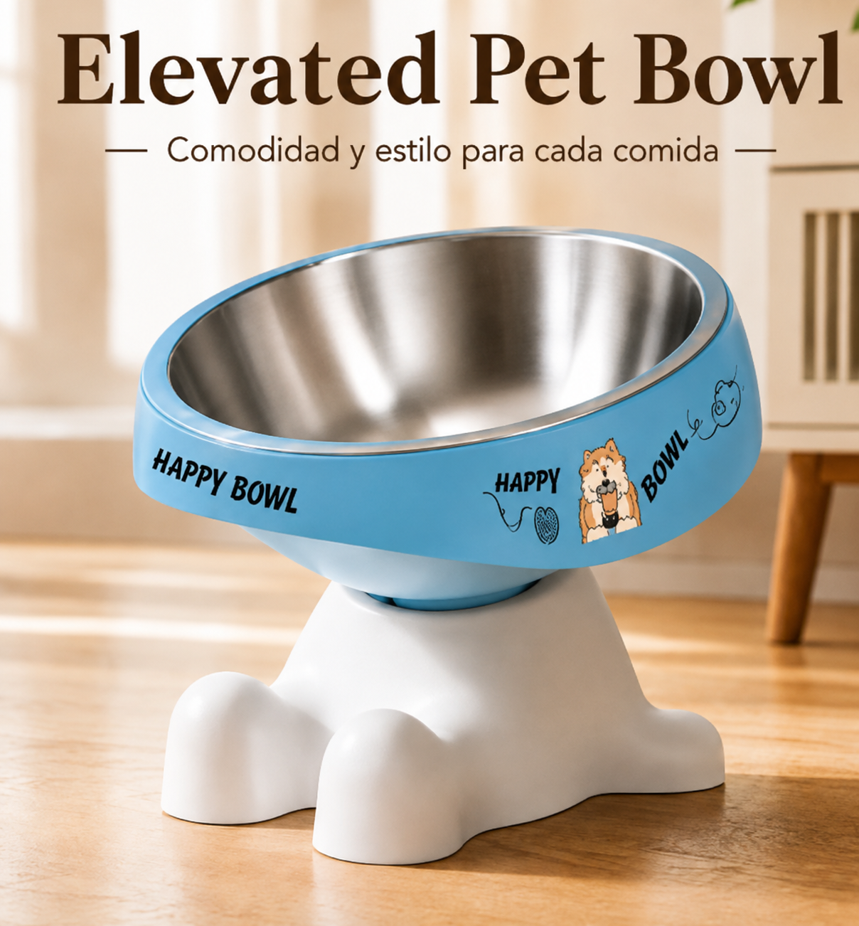 Comedero Elevado para Mascotas